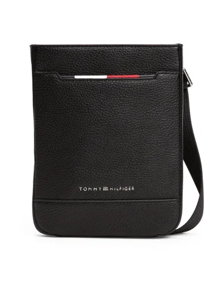 Tommy Hilfiger Geantă crossover Th Central Mini Crossover negru