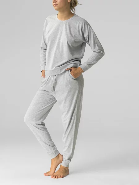 Pijamale Atlantic negru