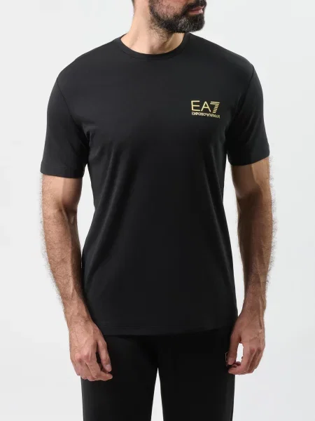 Футболка Ea7 Emporio Armani чорна