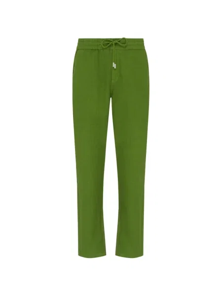 Talie șnur de strângere pantaloni Vilebrequin de in verde