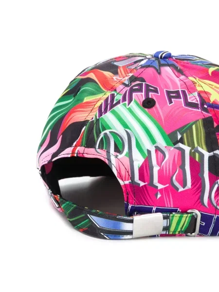 Czapka z daszkiem dziecięca Philipp Plein czarna