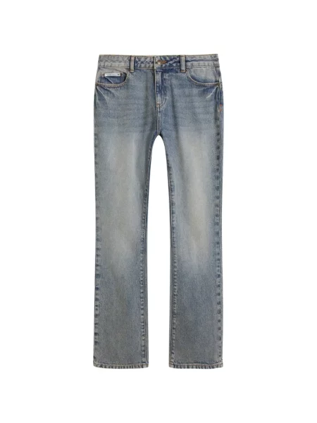 Blugi Juicy Couture cu broderie albastru