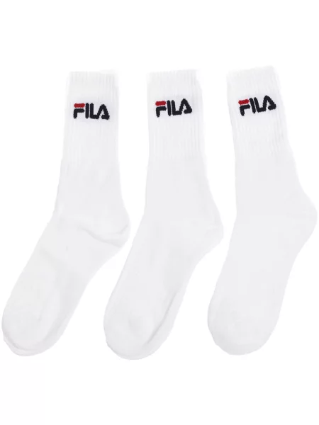 Čarape Fila bijela
