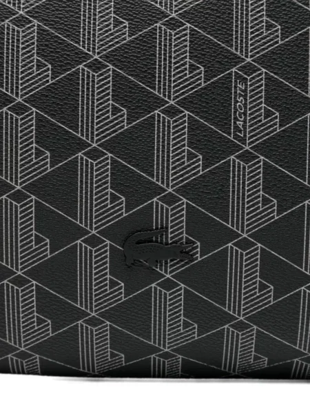 Torba na laptopa Lacoste czarna