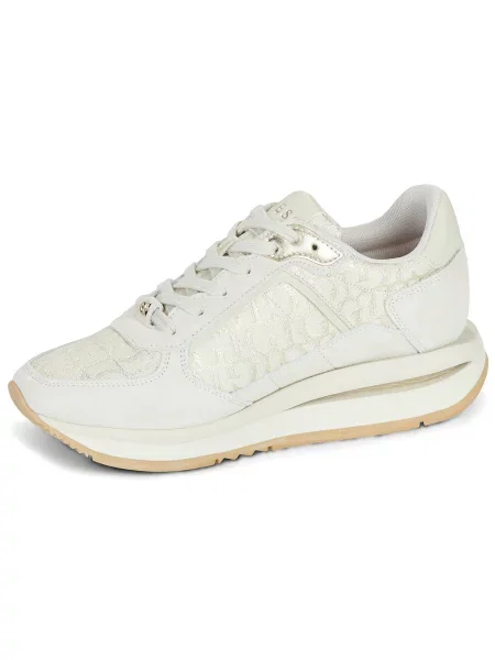 Guess sneakerși pentru femei alb