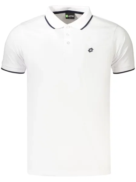 Tricou polo Lotto alb