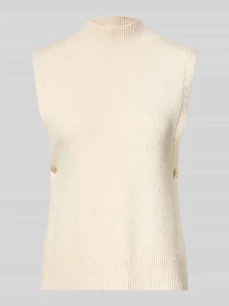 Bezrękawnik o kroju regular fit z dodatkiem wełny S.oliver Red Label beżowa