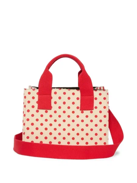 Torebka Msgm w paski czerwona