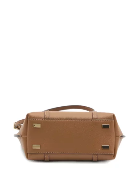 Geanta de piele Tory Burch din piele maro