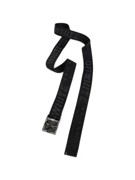 Cu centură curea Off-white alb