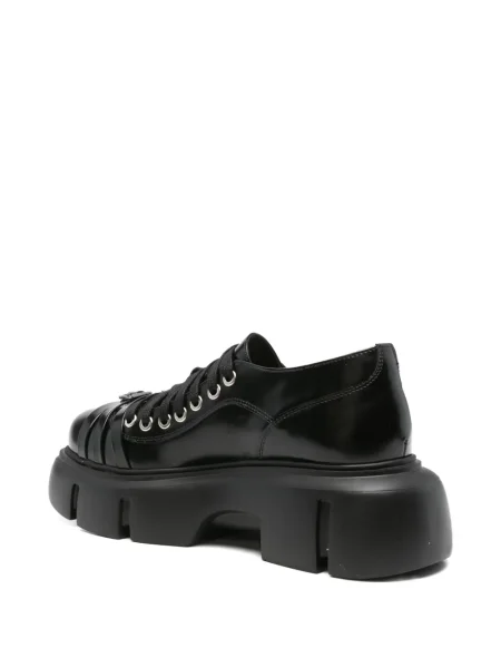 Botine Simone Rocha cu platformă cu cataramă negru
