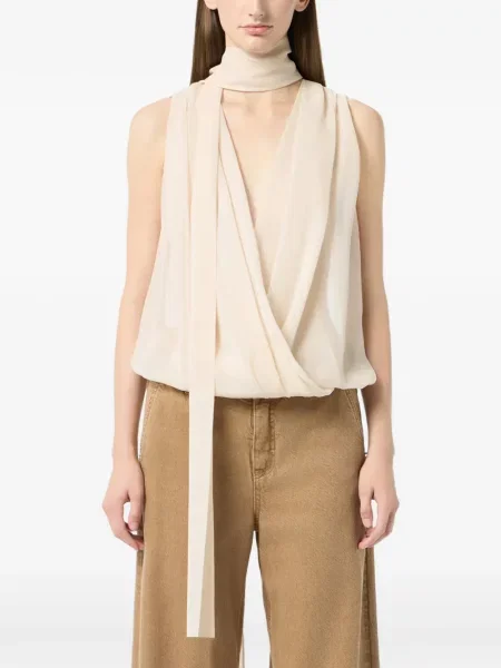 Top Blumarine drapat