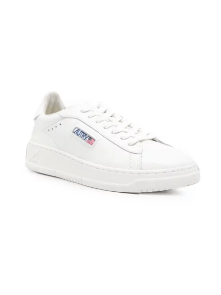 Sneakersy Autry skórzane białe