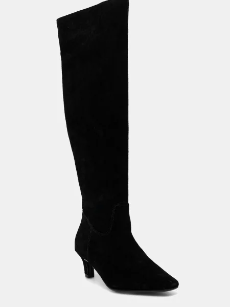 Answear.LAB cizme din piele intoarsa cu cui negru