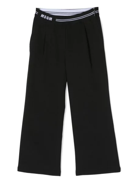 Dětské kalhoty Msgm černé