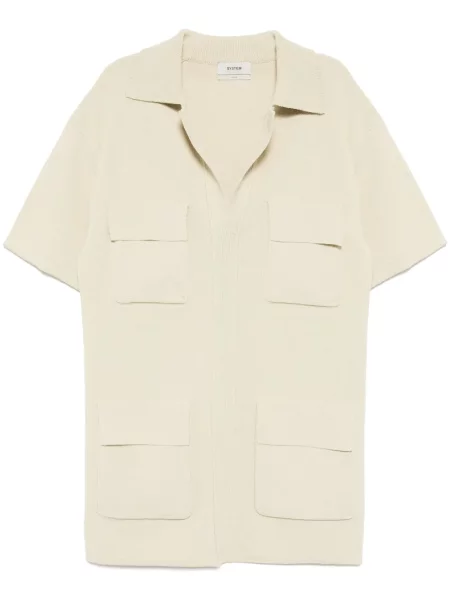 Dzianinowa koszula System z łatami