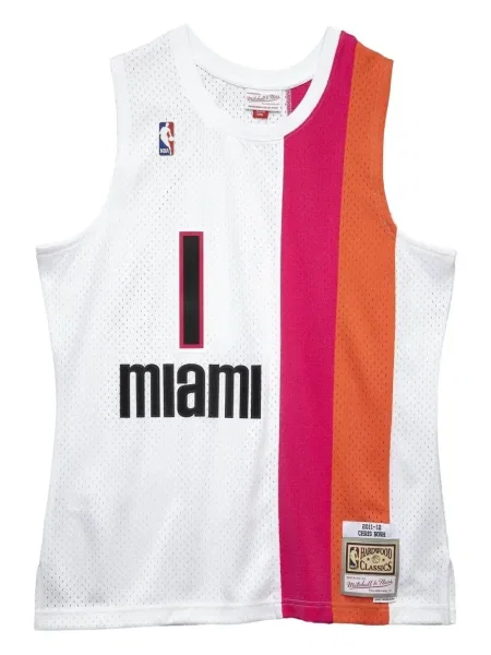 Košile Mitchell & Ness jersey bílá