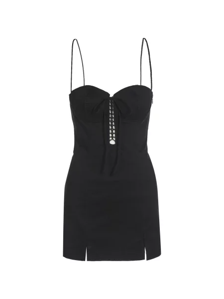 Rochie din denim Pepe Jeans negru