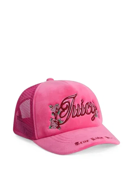 Șapcă Juicy Couture cu broderie roz