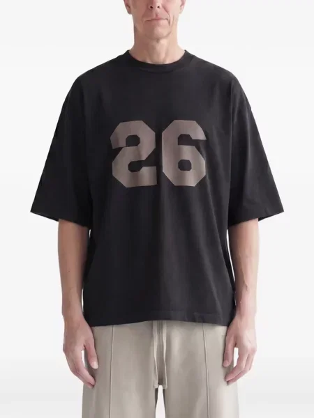Tricou Fear Of God cu imagine negru
