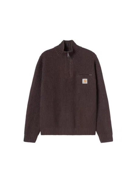 Carhartt Wip Swetry Mężczyzna M Knitwear brązowy