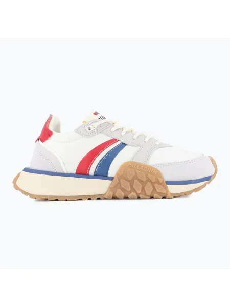 Palladium Troop Runner Flame fehér/ chili/ kék cipő. Méret: 41 EU fehér