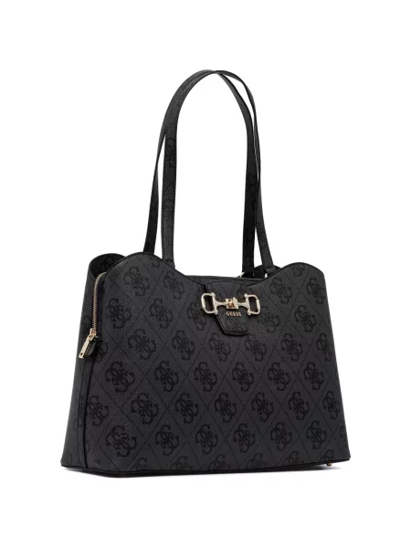 Geantă shopper Guess negru