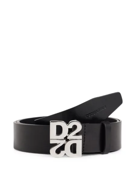 Cu centură curea Dsquared2 negru