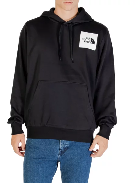 Hanorac cu glugă The North Face negru