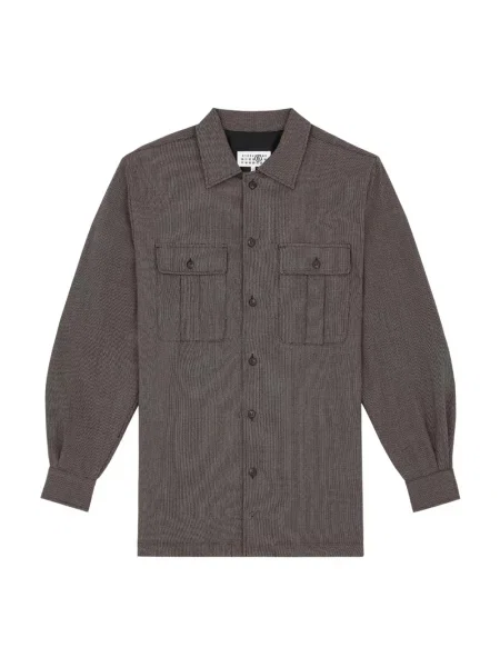 Koszula Mm6 Maison Margiela brązowa