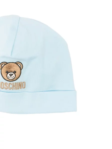 Dětské čepice Moschino modrý
