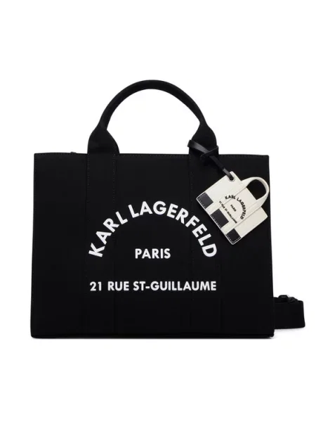 Geantă KARL LAGERFELD negru