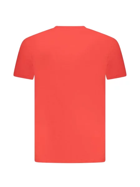 Tricou Cavalli Class cu imagine cu model zebră portocaliu