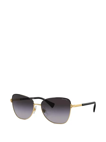 Ochelari de soare Polo Ralph Lauren cu imprimeu geometric negru