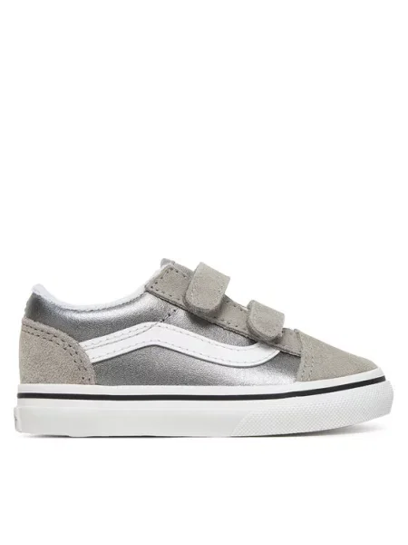 Πάνινα παπούτσια Vans Old Skool V Ασημί