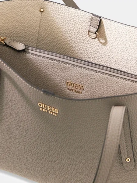 GUESS Shopper táska BRENTON taupe bézs