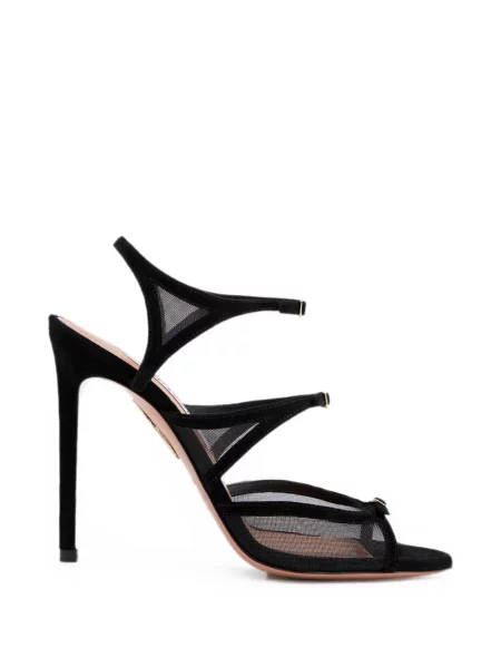 Sandale Aquazzura plasă negru