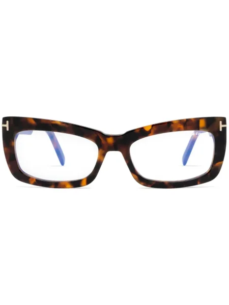 Ochelari de soare dreptunghiulari Tom Ford Eyewear maro