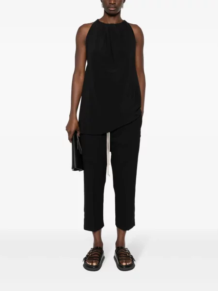 Palaidinė Rick Owens be rankovių juoda