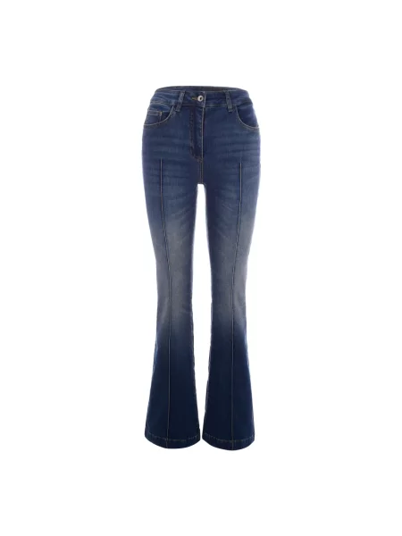 Jeansy dzwony Patrizia Pepe dzwony niebieskie