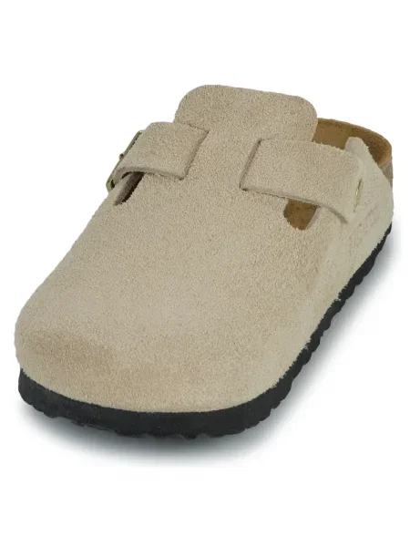Sneakers Birkenstock Boston BS Suede Leather Sandcastle EUR 36 fekete