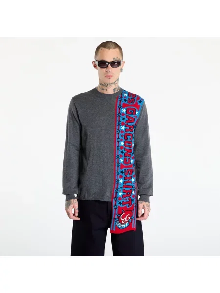 Pletena srajca Comme Des Garcons Shirt siva