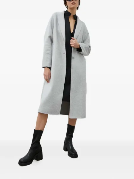 Rochie mini By Malene Birger cu decolteu în V de costum negru