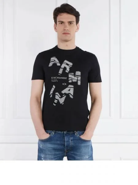 Armani Exchange Póló fekete
