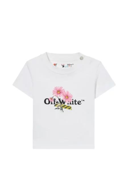 Koszulka dziecięca Off-white biała