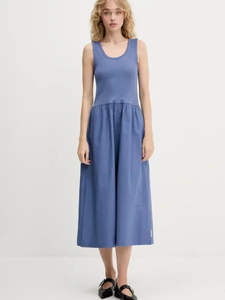 Marc O'Polo rochie midi evazați albastru