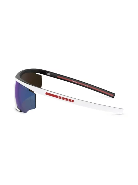 Saulės akiniai Prada Linea Rossa balta