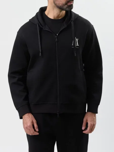 Спортивная кофта Armani Exchange черная