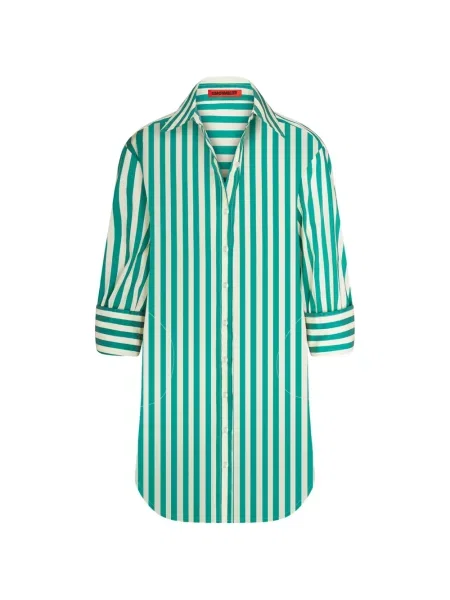 Rochie tip cămașă Simon Miller verde