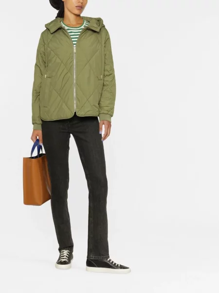 Striukė Tommy Hilfiger su gobtuvu žalia